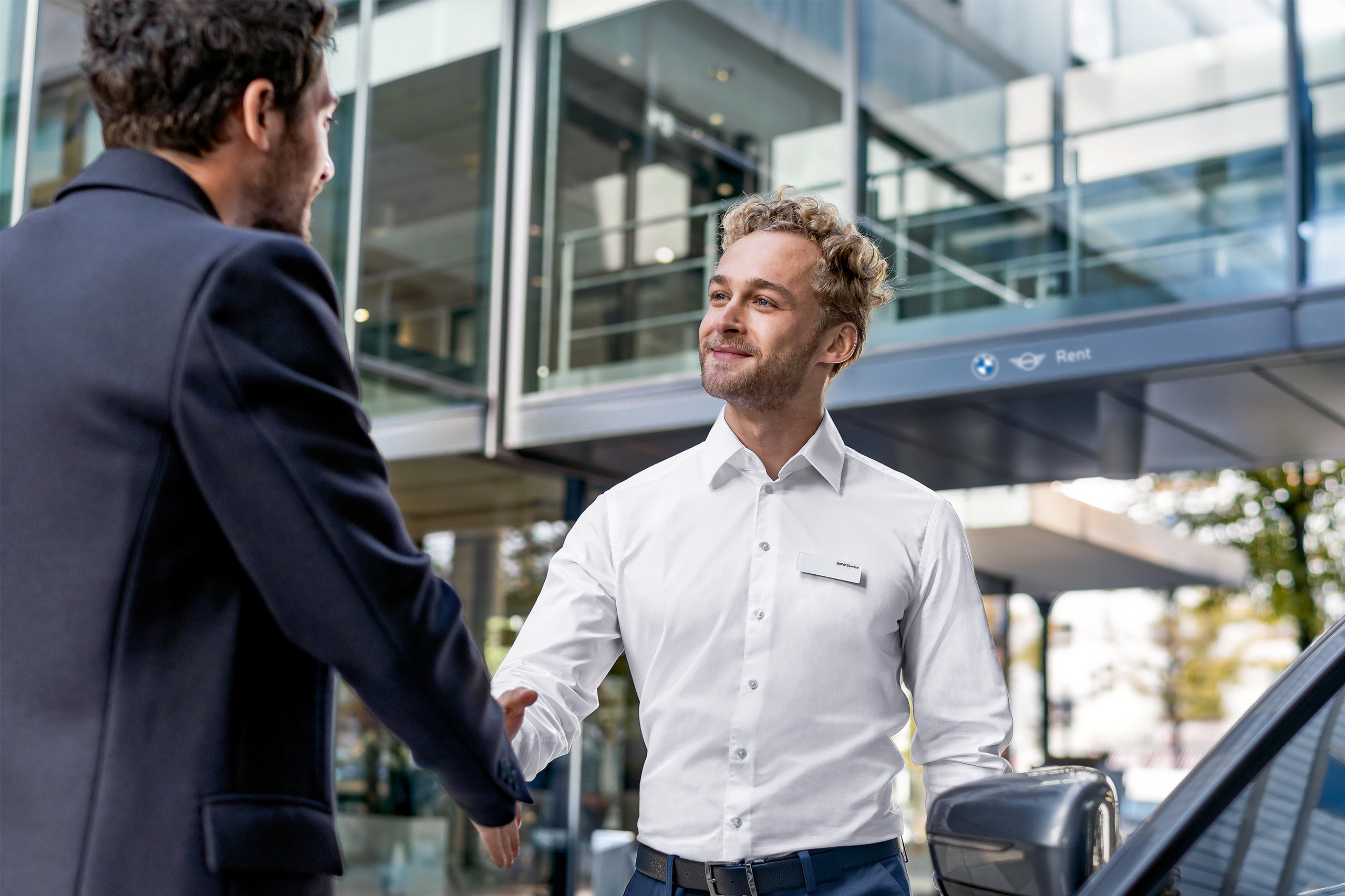 Abholung an einer Station